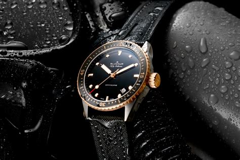 replica watches blancpain fifty fathoms|blancpain fifty fathoms bathyscaphe chronograph.